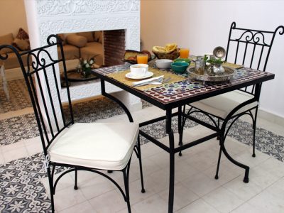 tavolo colazione riad el arco marrakech