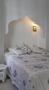 camera da letto riad el arco marrakec